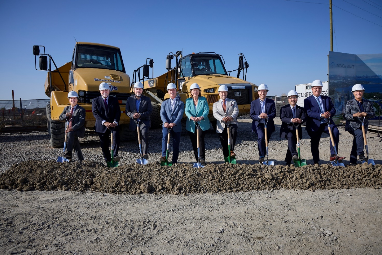 Mississauga, Region of Peel, Enwave and Lakeview Village break ground on ambitious district energy project, setting the stage for one of the most sustainable new waterfront communities in Canada